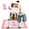 6 Pack Bulk 1st Birthday Party Pink 5 Piece High Chair Decorating Kit